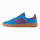 Adidas Spezial Men's Bright Blue & Red Trainers Adidas Spezial Men's Bright Blue & Red Trainers